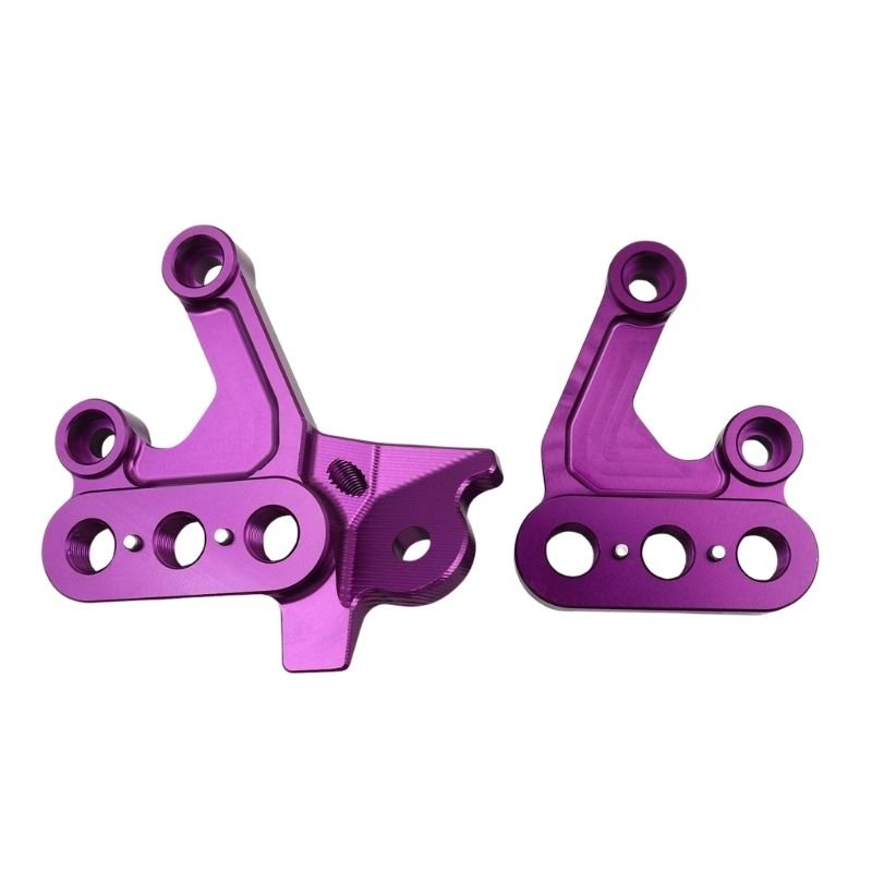 CNC Foot Peg Bracket For Surron Light Bee Red