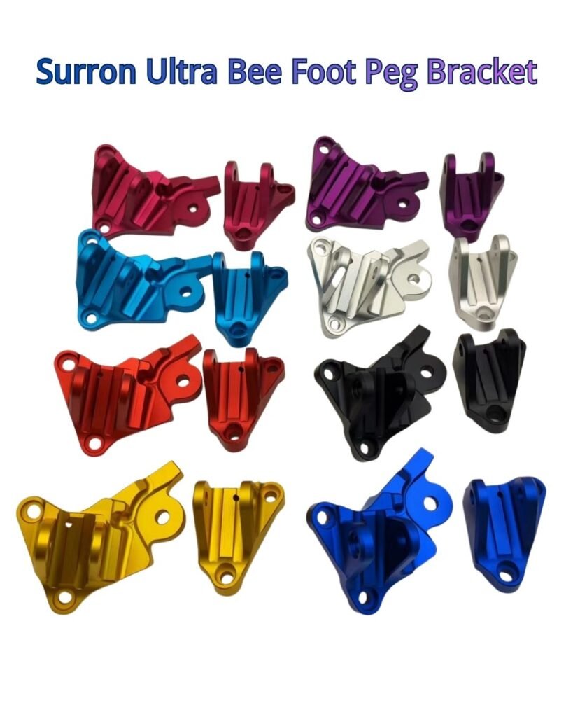 Surron Ultra Bee CNC Foot Peg Bracket aluminum upgrade part