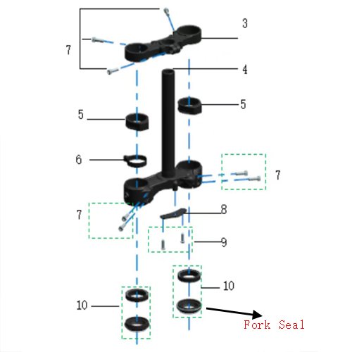 Front Fork Seal for Talaria XXX Pro